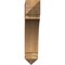 Ekena Millwork Thorton Arts & Crafts Rough Sawn Bracket, Western Red Cedar, 6"W x 28"D x 28"H BKT06X28X28THR03RWR - alternate 3